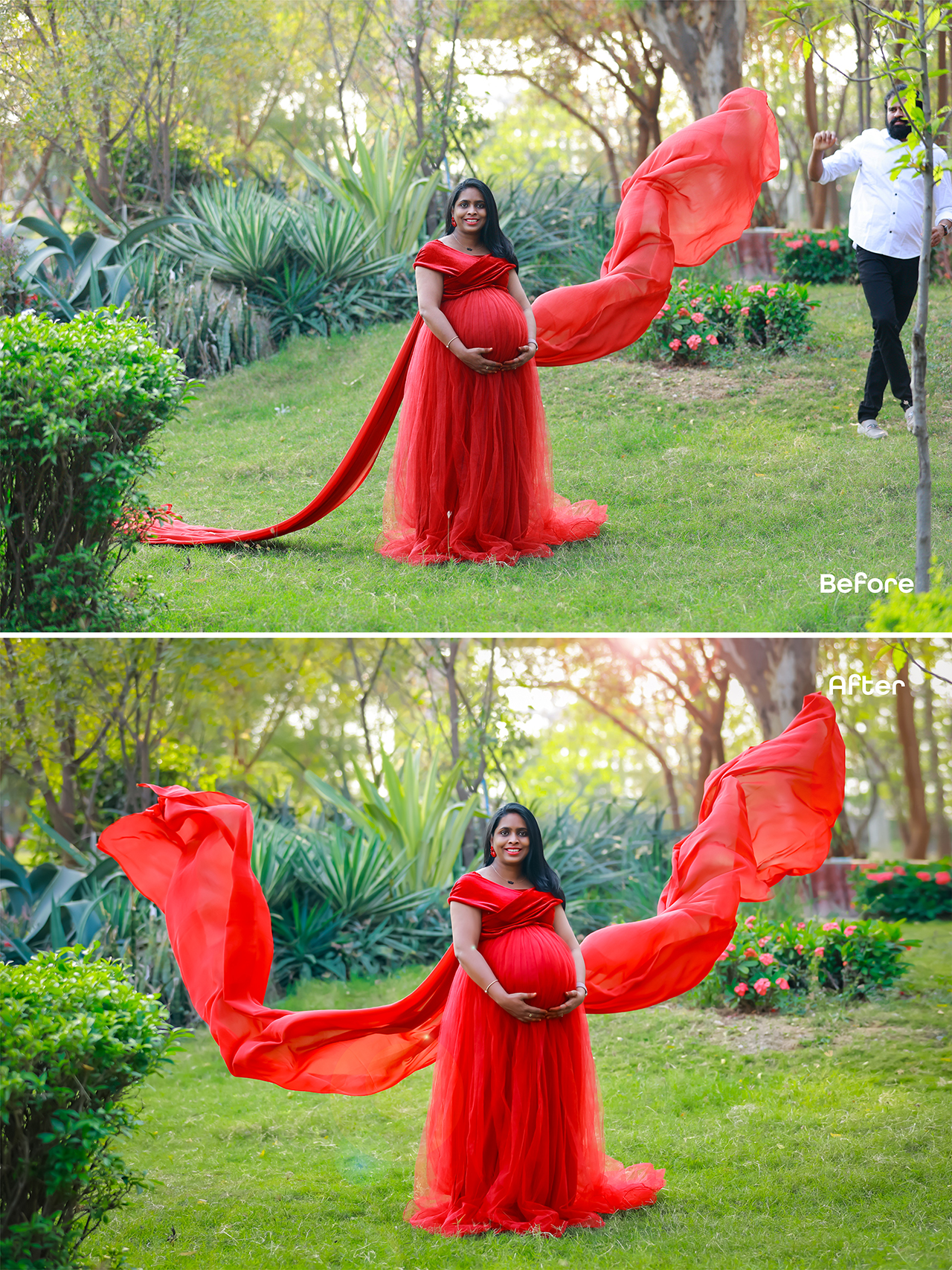 Maternity Photoshoot poses in hyderabad